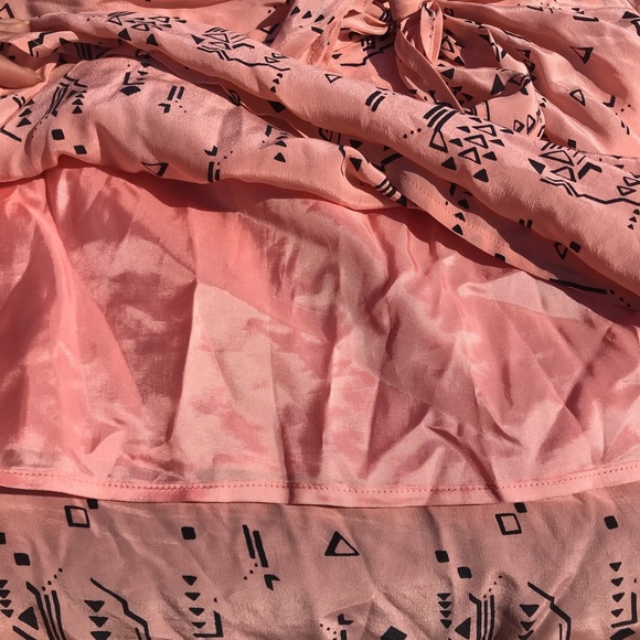 Pink Ecote Mini Skirt - Picture 4 of 7